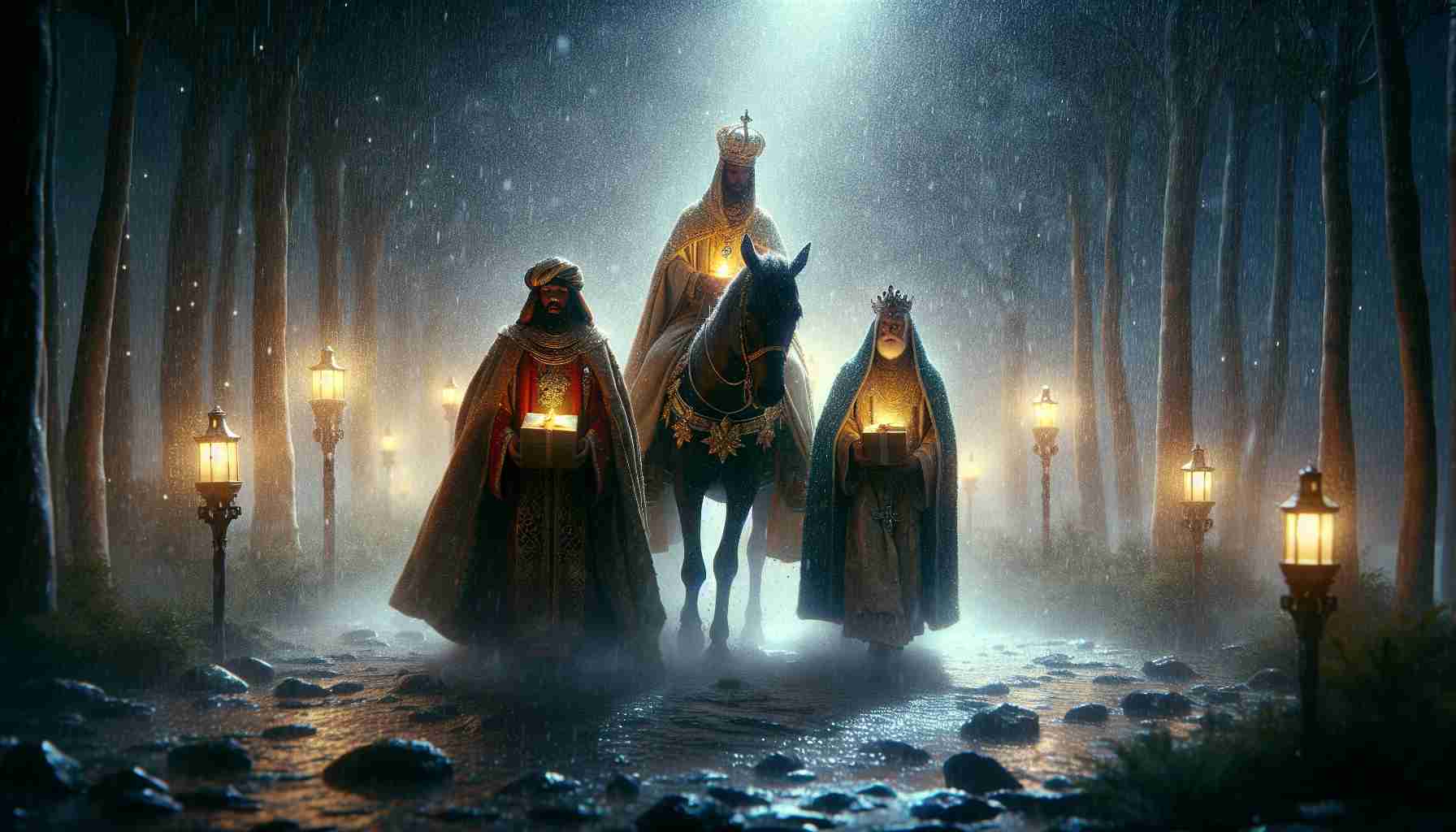 Magical Night or Rainy Delight? The Arrival of the Three Kings