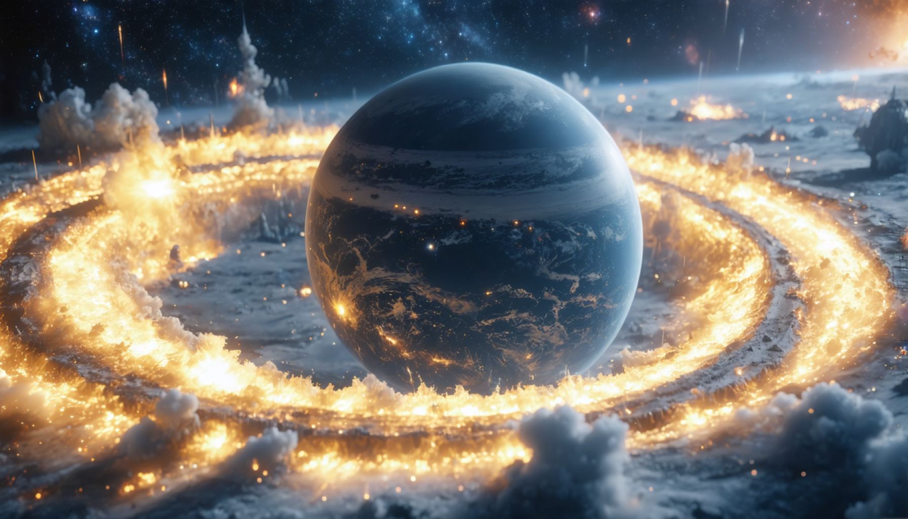 A Cosmic Survivor: How a Distant Planet Cheat Death to Orbit a Dead Star